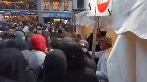 Luxembourg vaccine protest