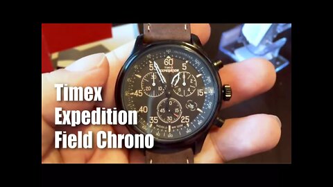 Timex T499059J Expedition Field Chronograph Watch