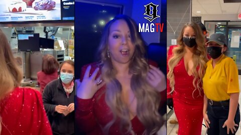 Mariah Carey Pulls Up To McDonalds & Shocks Employees! 😱