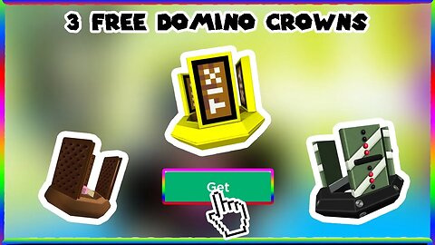 HOW YOU CHOULD HAVE GOTTEN THESE 3 RARE DOMINO CROWNS! (ROBLOX)