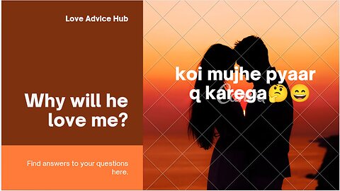 Koi mujhe q pyaar karega 🤔😄❤️‍🩹