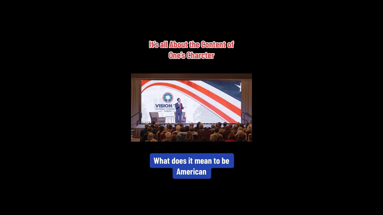 MLK was Right, it's About the Content of One's Character: Vivek at the National Conservative Forum