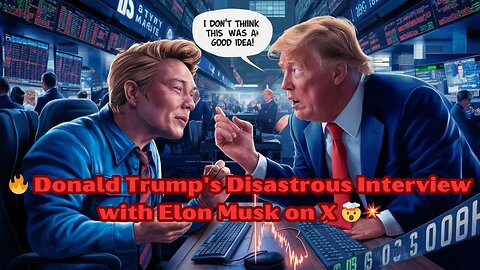 🔥 Donald Trump's Disastrous Interview with Elon Musk on X 🤯💥