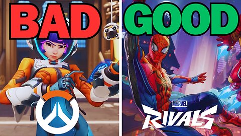 MARVEL RIVALS IS BETTER THAN OVERWATCH