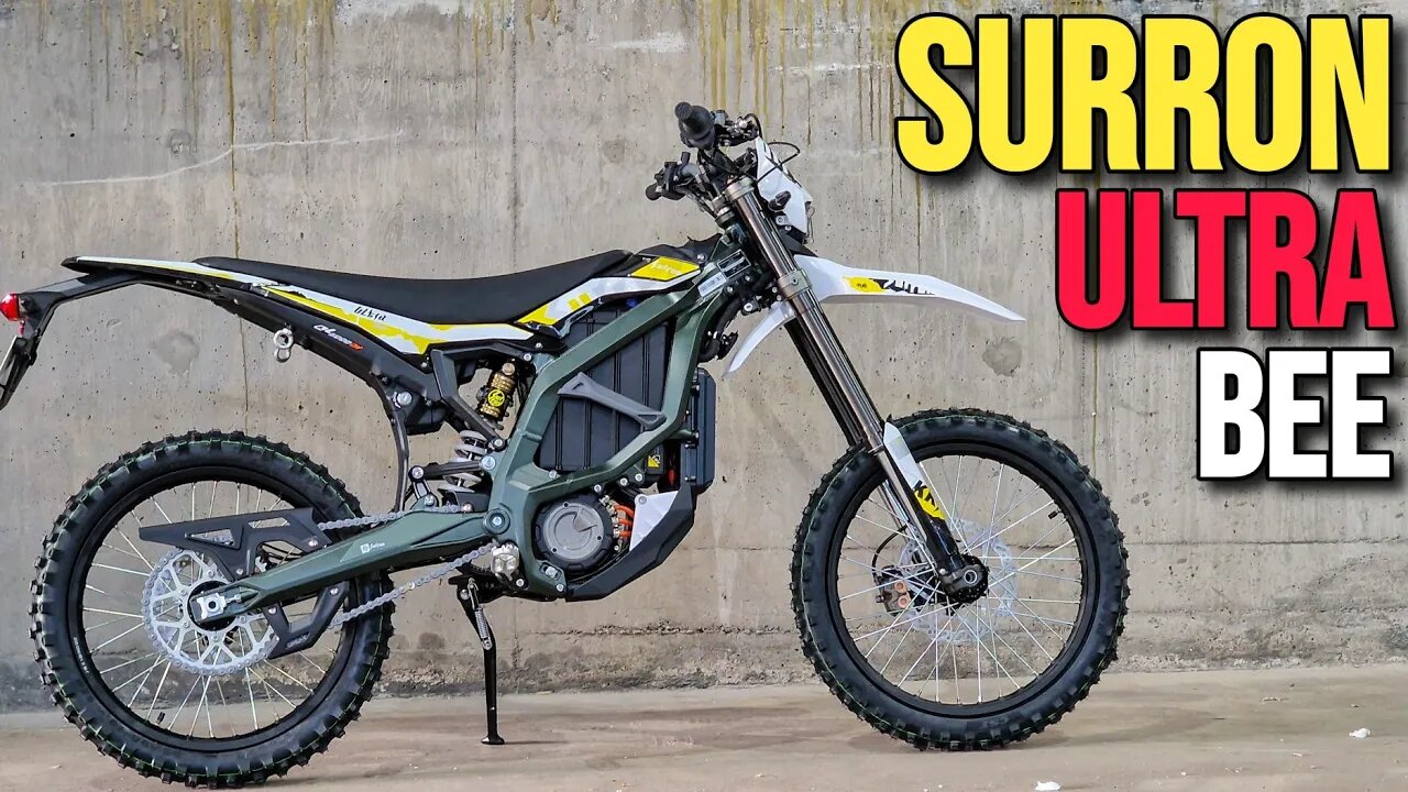 +440nm vääntöä ja 12,5kW tehoa Surron Ultra Bee unbox