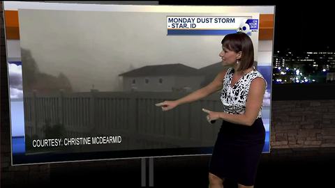 Storms fizzle, temperatures sizzle Tuesday in SW Idaho