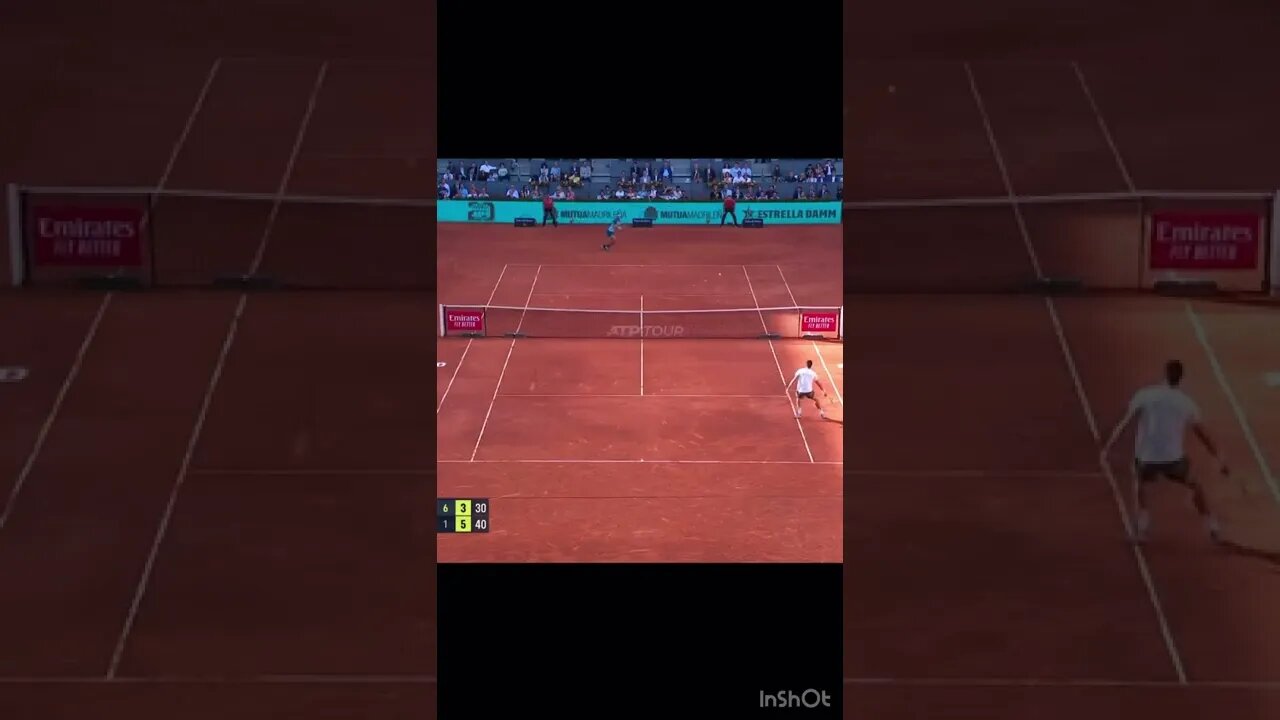 Carlos Alcaraz Beats RAFAEL NADAL!! 🤯 #shorts