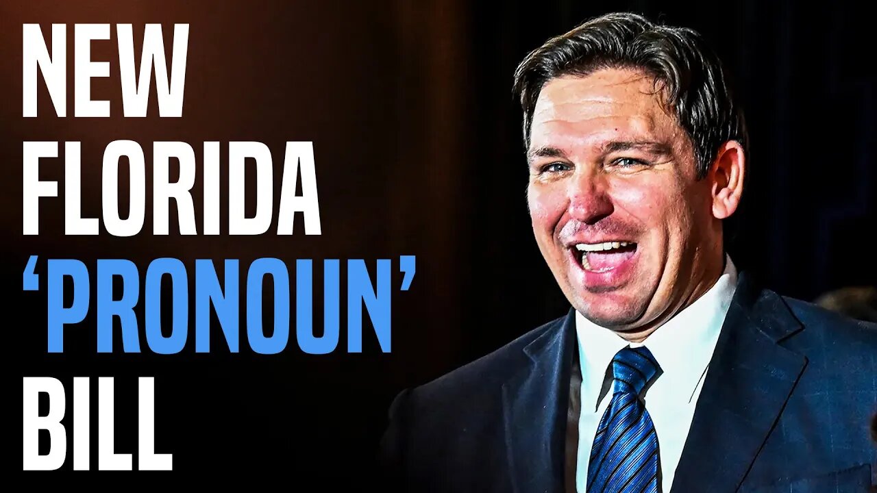 Florida Republicans pass DISGUSTING "pronoun" bill