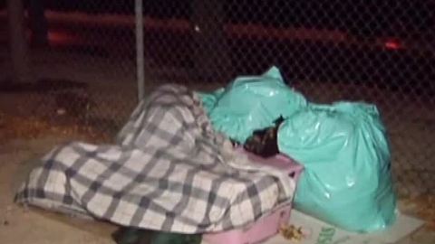 More homeless choosing to sleep on street