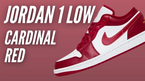 Air Jordan 1 Low 'Cardinal Red' Unboxing & Review