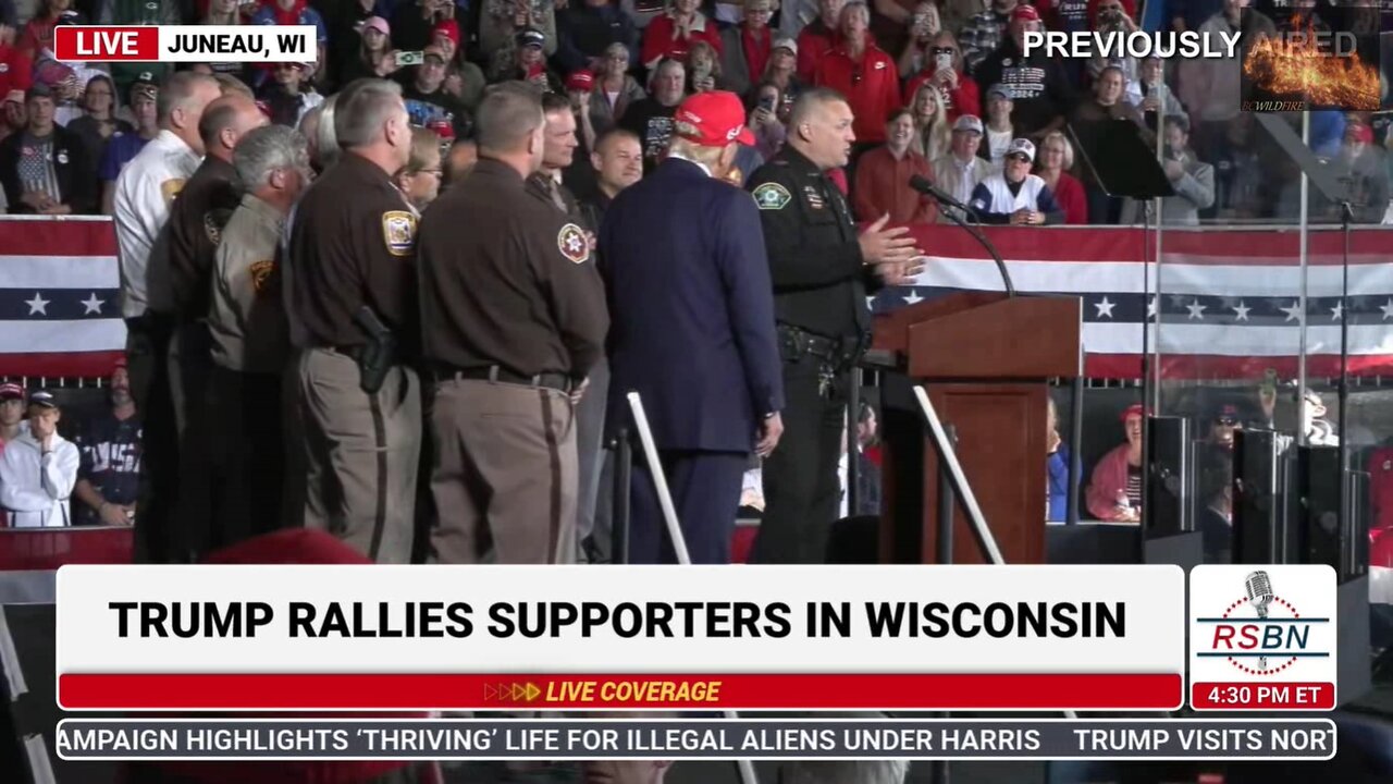 President Trump in Juneau, WI Oct 6 2024