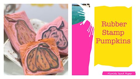 Rubber Stamp Carving Craft Tutorial