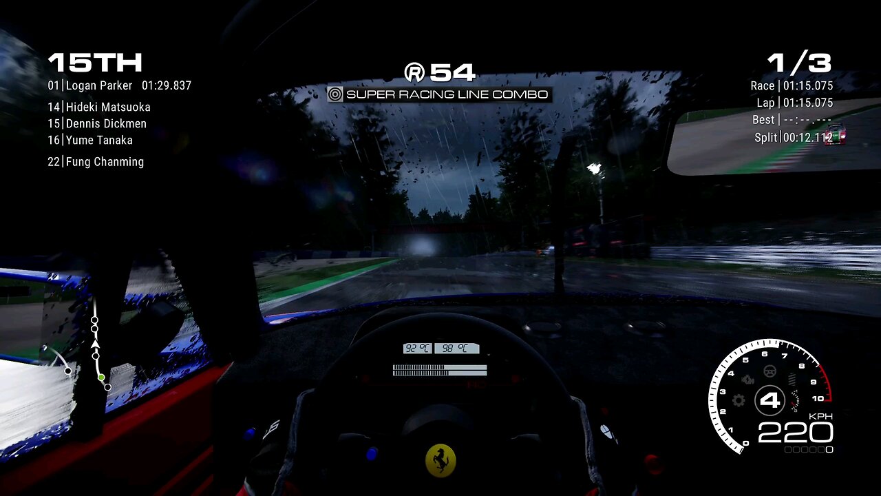 Grid autosport time attack Ferrari