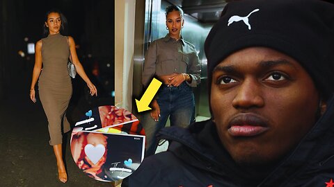 Rafael Leão Ex Pregnant with his babies while he has a new Girlfriend😮🍵