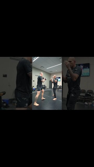 Champ Alex Pereira is helping prep his teammate in #UFCAustin 😤