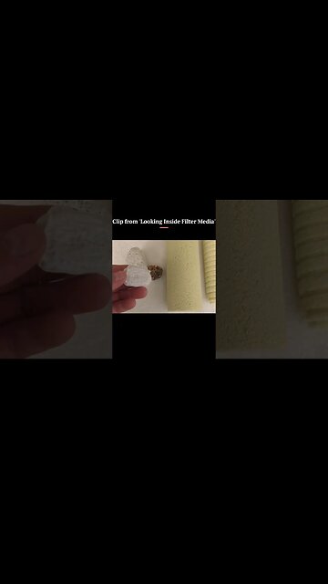 Microscopic View of White Pumice