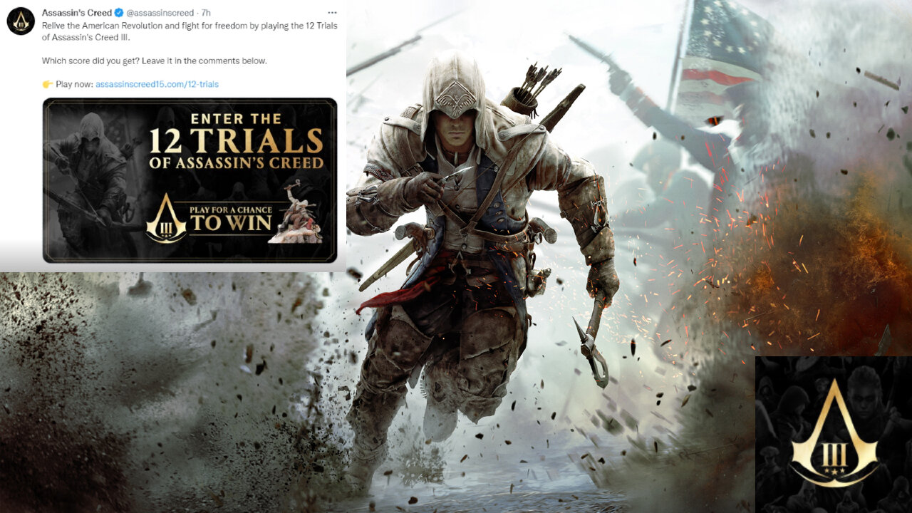 Trying The 12 Trials of Assassin's Creed III Quiz