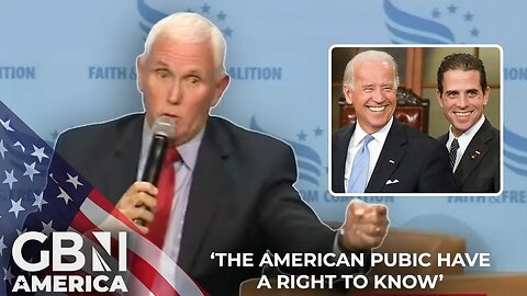 Biden Impeachment Inquiry: Mike Pence backs Republicans 'holding Joe Biden & his family accountable'