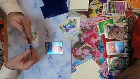 Giratina VStar/Leafeon VStar vs Hisuian Electrode V at @The Local Game Store | Pokemon TCG