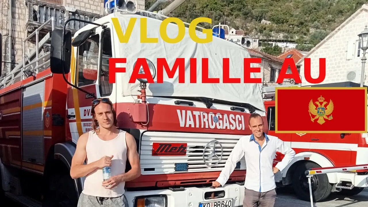 Avec ma famille en mode VLOG au Monténégro