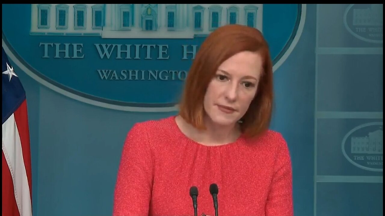 Psaki Dismisses Kids Mental Health When Masking Kids In School