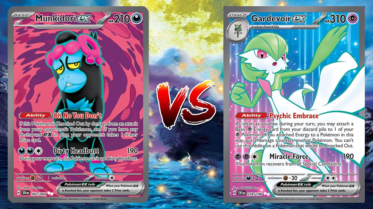 Pokemon TCG Live Munkidori EX Pecharunt EX VS Gardevoir EX Munkidori!!
