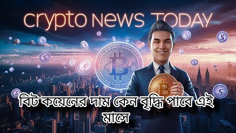 আজকের ক্রিপ্টো খবর। বিট কয়েনের দাম কেন বাড়তে পারে আগামী মাসে, Crypto news
