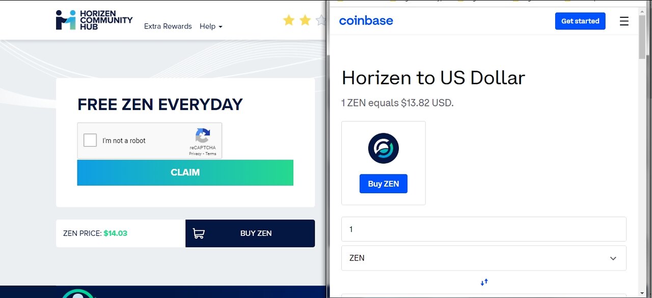 Earn Free ZEN Cash Everyday At Getzen Cash Horizen Faucet Instant Withdrawal At Your Wallet
