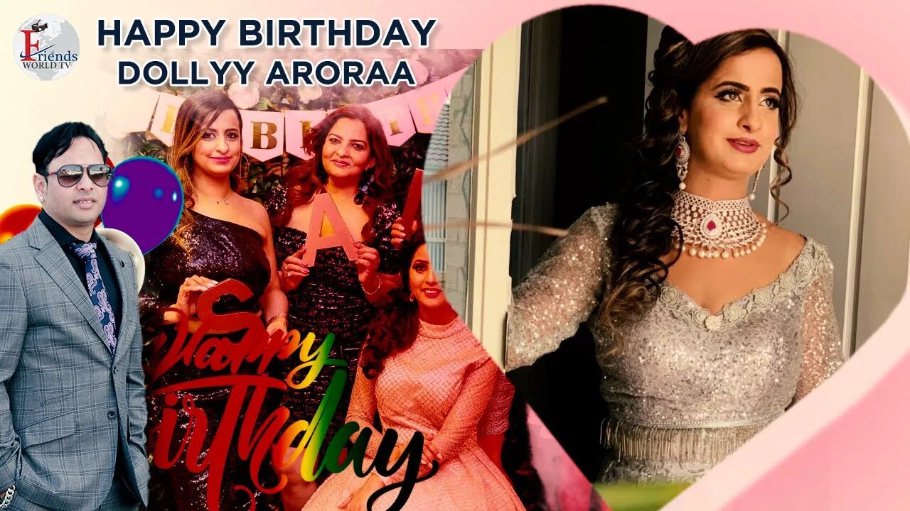 On this wonderful day, I wish you the best that life has to offer! Happy birthday Dollyy Aroraa