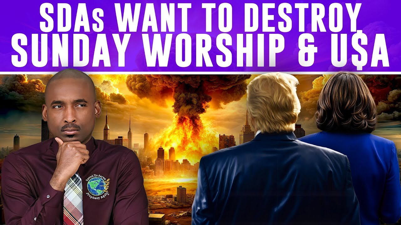 SDAs Want To Destroy Sunday & USA. SDA Aren't Ready For Civil Unrest & MOB. Next 3 Months of Worry