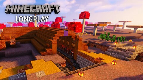 Minecraft Hardcore Relaxing Longplay - Building a Trading Hall (No Commentary) [1.19]