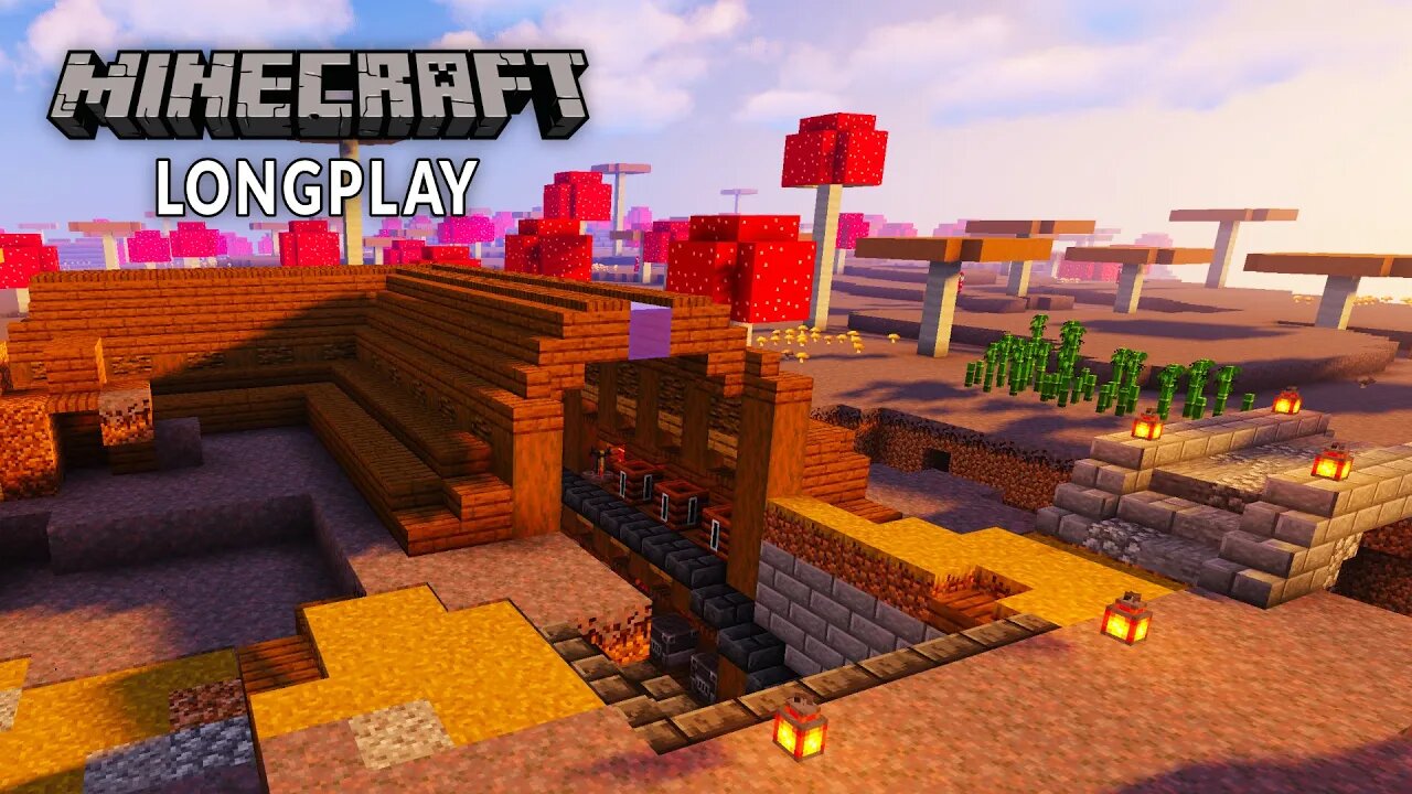 Minecraft Hardcore Relaxing Longplay - Building a Trading Hall (No Commentary) [1.19]