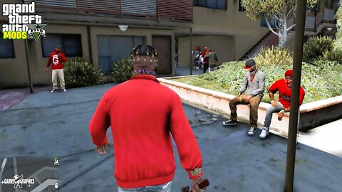 The Blood Gang - 1st Day on New Turf (Twitch Stream) V Mods