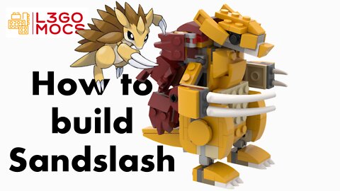 Lego Alternative Build for set 31112-1 - Pokémon Sandslash