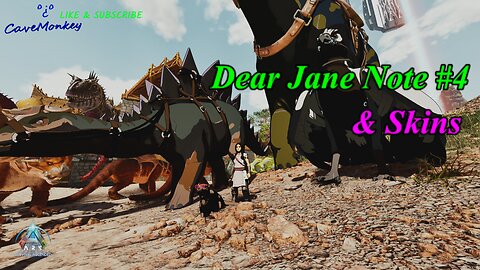 ARK: Survival Ascended - Dear Jane Note #4 & Skins