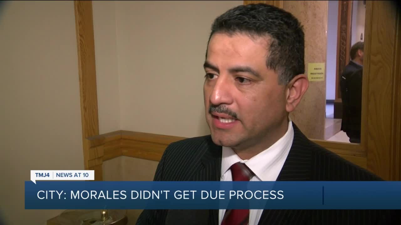 City of Milwaukee attorneys conclude former police chief Morales did not receive due process in demotion