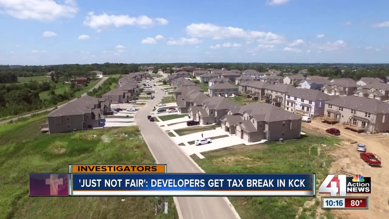 'Just not fair:' Developers get tax break in KCK