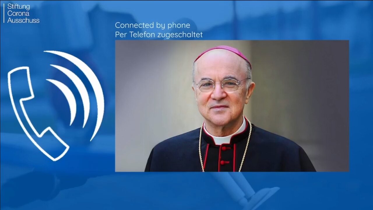 Cardinal Carlo Maria Vigano w/ Reiner Fuellmich Calls Out Deep State