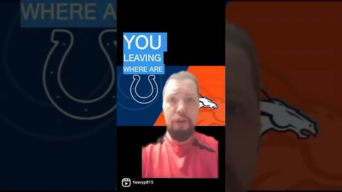 Immediate #reactions to Indianapolis Colts def. Denver Broncos, 12-9 in OT on TNF! #nfl #sportstalk