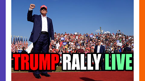 🔴LIVE: Trump Rally LIVE from North Carolina 🟠⚪🟣