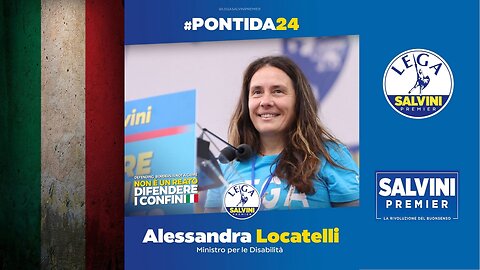 🔴 Alessandra Locatelli - #Pontida #Pontida2024