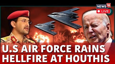 Live US B-2 Bombers Attack Key Houthi Targets And Destroy Weapon Depots | Houthi Latest News