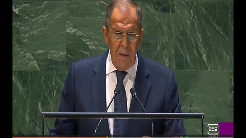 Russian Foreign Minister ka unga sy khitab 23-09-2023