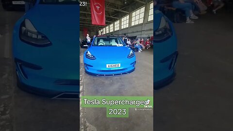 Tesla Supercharged 2023! 😉⚡️🔋 #chargeheadsUK #chargeheads #tesla #teslauk #teslasupercharged