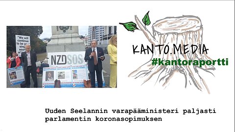 #kantoraportti - Uuden Seelannin varapääministeri paljasti parlamentin koronasopimuksen