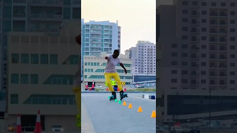 Shoorveer lll - Footwork Slalom #skateweaver #shorts #india