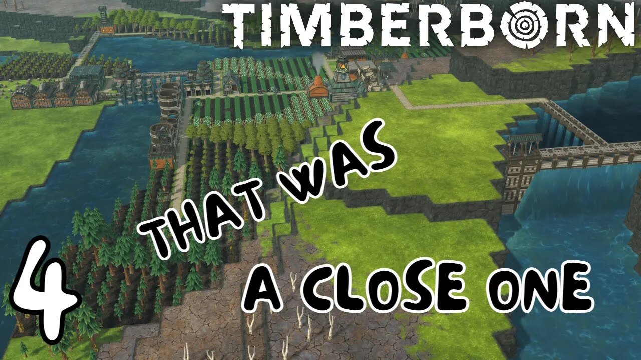 Dam Done As We Avoid The First Famine - Timberborn - 4