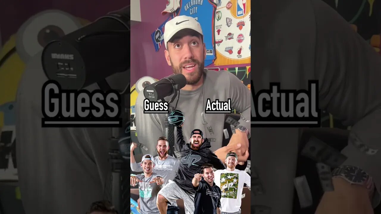 Guessing DUDE PERFECT, QUAVO, and TYREEK HILL’s Net Worth?! #shorts