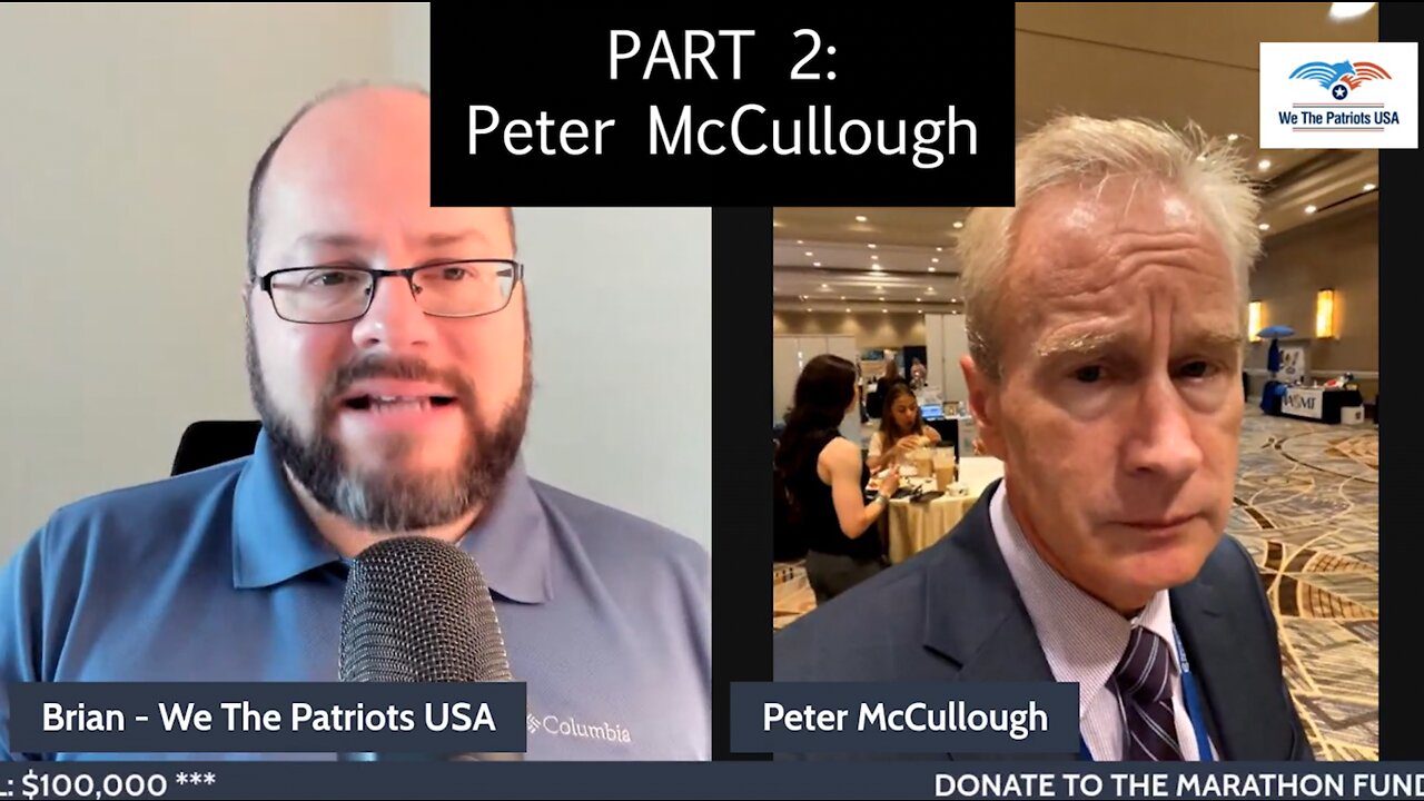 Vaccine Safety Awareness Marathon 2022 - Part 2: Peter McCullough