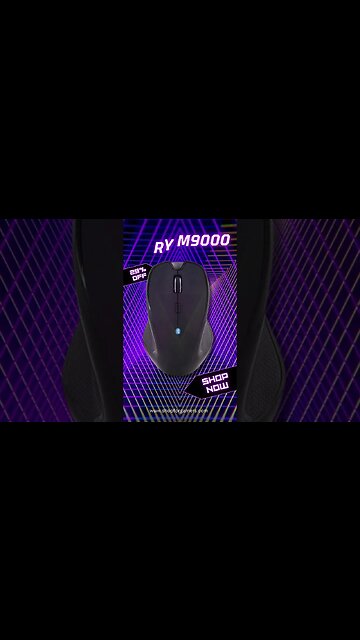 Cliry M9000 1600 DPI Gaming Mouse #gamingmouse #shorts #gamingmice #delux #wirelessmouse